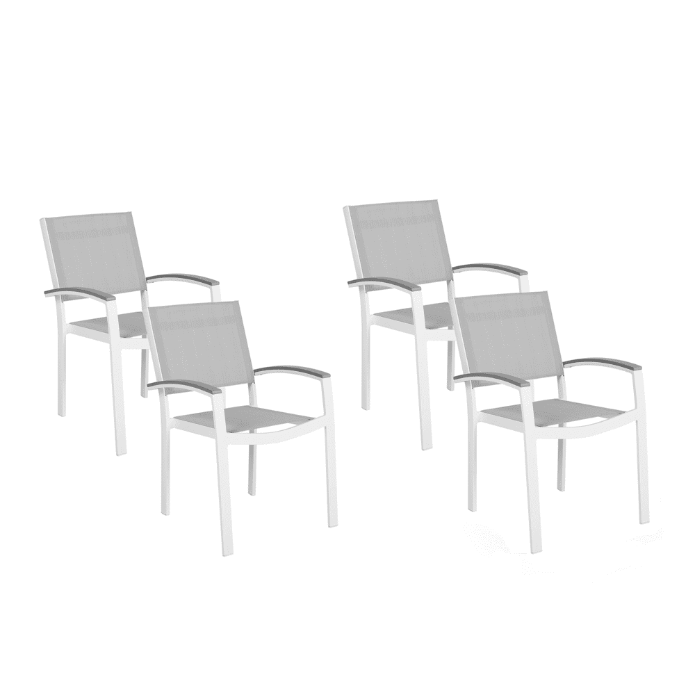 Beliani Záhradné stoličky štyri kusy PERETA